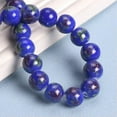 thumbnail image 1 of U8MO 10pcs Flower Painting 12mm Round Ceramic Porcelain Loose Beads Jewelry Making-Deep Blue, 1 of 4