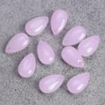 thumbnail image 1 of U8MO 10pcs Teardrop 14x8mm Colorful Crystal Glass Loose Top Drilled Pendants Beads-21# J Pink, 1 of 9