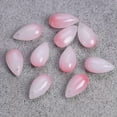 thumbnail image 1 of U8MO 10pcs Teardrop 14x8mm Colorful Crystal Glass Loose Top Drilled Pendants Beads-25# J Peach, 1 of 9