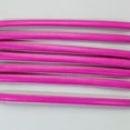 thumbnail image 1 of U8MO 11 Yards Flat Soft Faux Leather Strap String Trim Jewelry Cord 4mm Various Color-Neon Hot Pink, 1 of 9