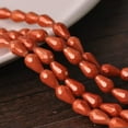 thumbnail image 1 of U8MO 12x8mm 15x10mm Teardrop Faceted Coated Opaque Glass Loose Beads lot DIY Jewelry-12x8mm 20pcs-Copper, 1 of 7
