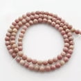 thumbnail image 1 of U8MO 15" Strand Natural Rhodonite Stone Gemstone Beads lot 4mm 6mm 8mm 10mm 12mm-4mm, 1 of 4