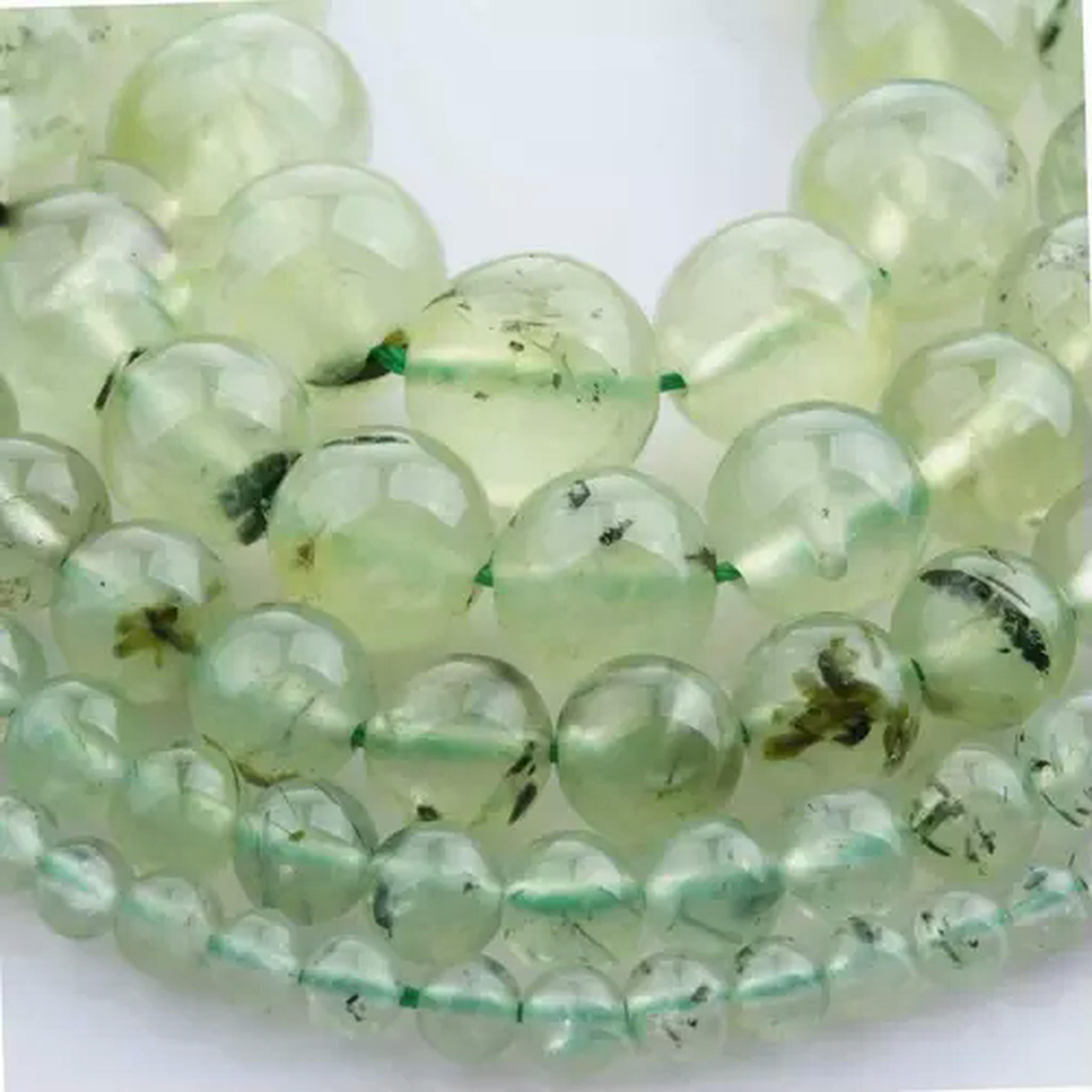 U8MO 15" Strand Natural Stone Rock Gemstone Round Beads 4mm 6mm 8mm 10mm 12mm-Grape Jade-8mm