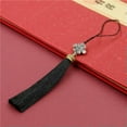 thumbnail image 1 of U8MO 2/10pc 3'' Tassel Trim Craft Chinese knot Tassels Pendant for Jewelry Making-Black-2pcs, 1 of 9