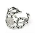 thumbnail image 1 of U8MO 2 Ring Blanks Blank Rings Silver Ring Blanks Adjustable Rings Filigree Rings, 1 of 1