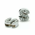 thumbnail image 1 of U8MO 20 Rhinestone Alphabet Letters Slide Beads Charm Fit 8mm Wristbands DIY Name-S, 1 of 9