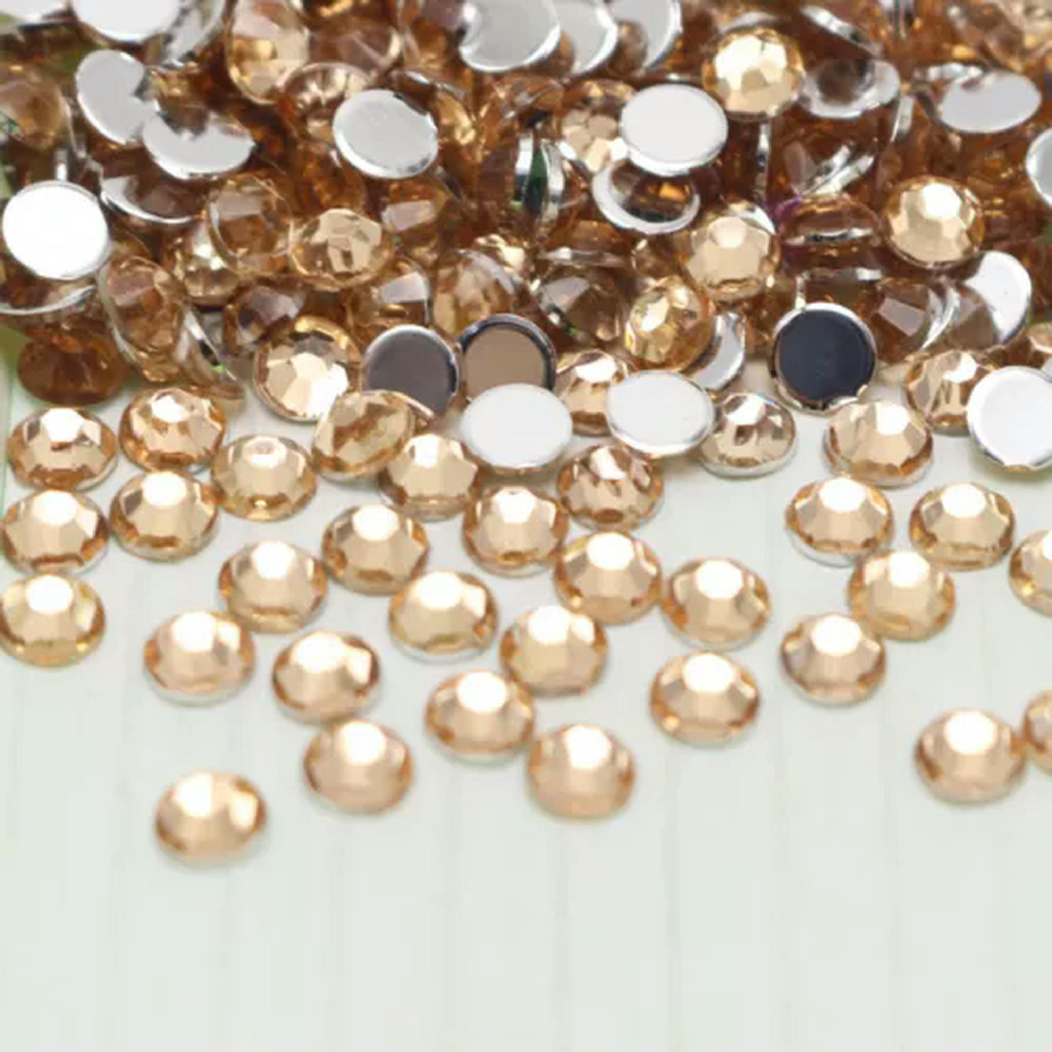 U8MO 2000 Acrylic Faceted Round Flatback Rhinestone Gems 4mm 16ss color ...