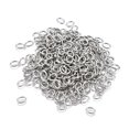 thumbnail image 1 of U8MO 200Pcs 18 Gauge 304 Stainless Steel Open Jump Rings Oval Jump Rings 7x5x1mm, 1 of 2