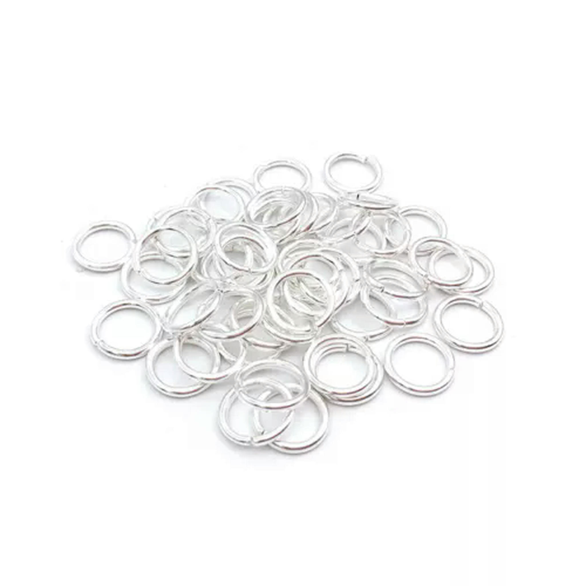 U8MO 200pcs DIY Open Single Loops Jump Rings Split Ring for jewelry ...