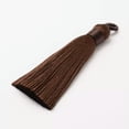 thumbnail image 1 of U8MO 20PCS Polyester Tassel Big Pendant Craft Decorations Ice Silk Tassel Mixed Color-CoconutBrown, 1 of 3