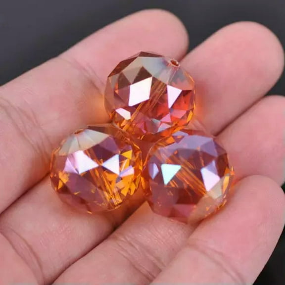 U8MO 20mm Round Faceted Crystal Glass Loose Crafts Beads Wholesale lot Jewelry Making-#2 Wine Red-1pc