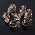 thumbnail image 1 of U8MO 20pcs 15x10mm Teardrop Faceted Crystal Glass Losse Beads Bulk Wholesale Lot-165# Lt Champagne, 1 of 5
