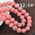 thumbnail image 1 of U8MO 20pcs Round 10mm Coated Opaque Glass Loose Beads lot for Jewelry Making Findings-032-1#, 1 of 9