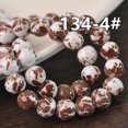 thumbnail image 1 of U8MO 20pcs Round 10mm Coated Opaque Glass Loose Beads lot for Jewelry Making Findings-134-4#, 1 of 9