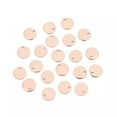 thumbnail image 1 of U8MO 20pcs Stainless Steel Metal Pendants Beads for Jewelry Earring Making 6mm~25mm-Rose Gold-15mm, 1 of 6