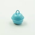 thumbnail image 1 of U8MO 22mm Candy Color Jingle Bell Dangle Charms Pendant DIY Pet Bell 17 Colors-matcha green-4pcs, 1 of 5
