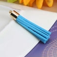thumbnail image 1 of U8MO 2pcs 5cm Handwork Tassel Trim Craft Jewelry Making DIY Accessory Pendant-1# sky blue, 1 of 9