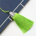 thumbnail image 1 of U8MO 3'' Key Chian Pendants Ice Silk Tassel Trim Craft Keyring Jewelry Making DIY-26# fruit green, 1 of 9