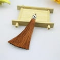 thumbnail image 1 of U8MO 3'' Tassel Craft Jewelry Making DIY Earrings Accessory Pendant Curtain Tassels-19# light coffee, 1 of 7