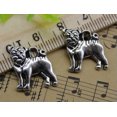 thumbnail image 1 of U8MO 30/60pcs retro Jewelry Making DIY lovely pet dog alloy charm pendant 16x15mm-ancient silver-30pcs, 1 of 3