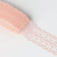 thumbnail image 1 of U8MO 300 Yards 45mm Sewing Embroidered Fabric Bilateral Lace Ribbon Trim lot DIY-Light Rose-300 yard, 1 of 9