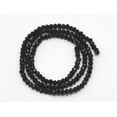 thumbnail image 1 of U8MO 300Pcs Faceted Rondelle Bead Crystal Glass Beads 2X3mm Color for Choice-Black, 1 of 9