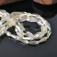 thumbnail image 1 of U8MO 30pcs 4mm Teardrop Faceted Cut Crystal Glass Loose Beads DIY Jewelry Findings-Critrine Yellow, 1 of 8