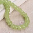 thumbnail image 1 of U8MO 30pcs 8x6mm Flat Round Cylinder Shape Opaque Glass Loose Bead For Jewelry Making-Jade Green, 1 of 3