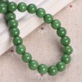 thumbnail image 1 of U8MO 30pcs Round 8mm Opaque Glass Loose Beads For Jewelry Making DIY Findings-Opaque Green, 1 of 4
