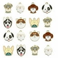 thumbnail image 1 of U8MO 35x Enamel Huskie Puppy Dog Charms Pendants for DIY Keychain Jewelry Making, 1 of 6