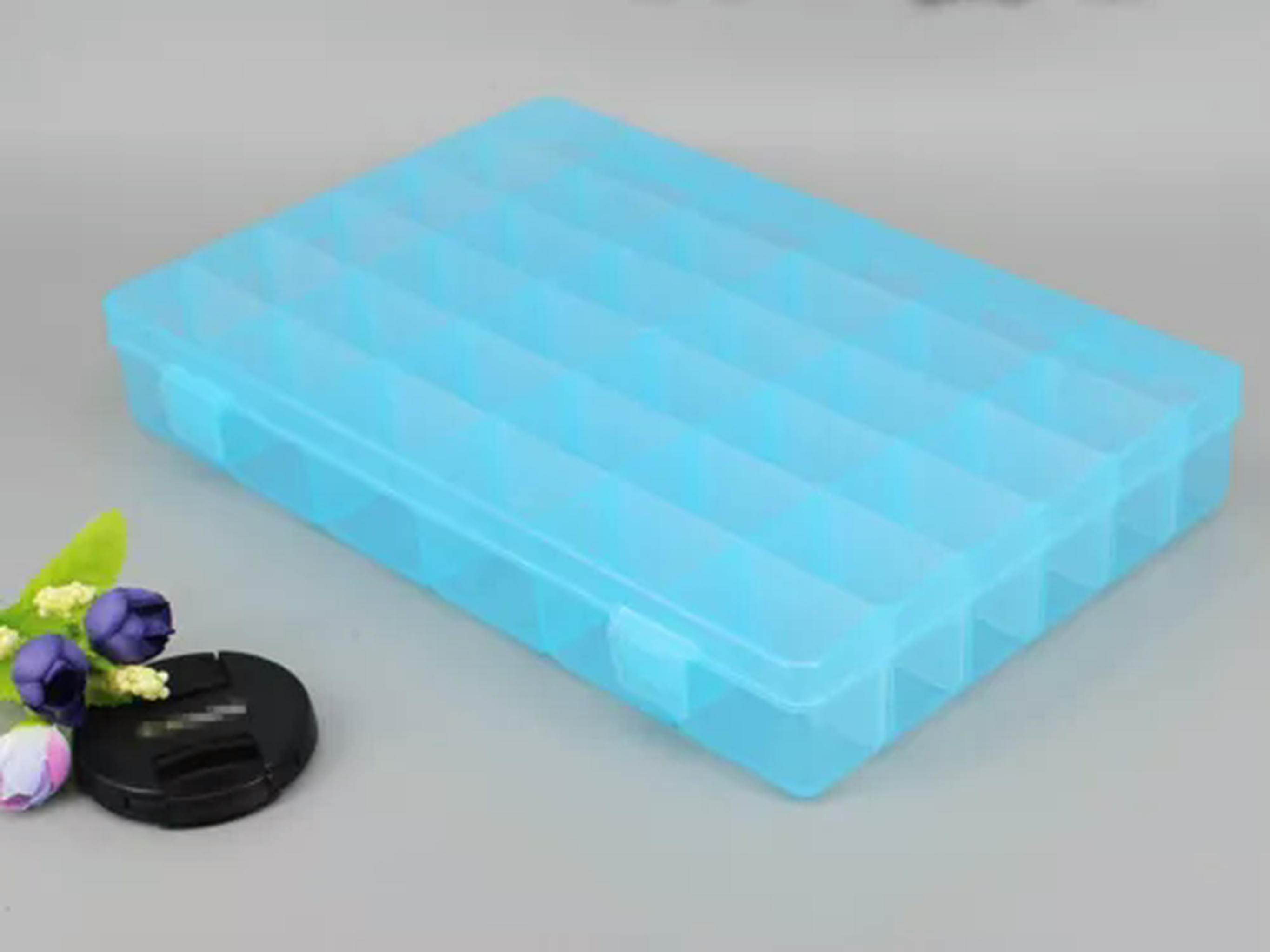 U8MO 36 compartment Plastic Box Case Jewelry Bead Display Storage ...