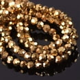 thumbnail image 1 of U8MO 3mm 4mm 6mm 8mm Round 32 Facets Crystal Glass Loose Crafts Beads Wholesale Lot-Gold-3mm (100pcs), 1 of 6