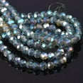thumbnail image 1 of U8MO 3mm 4mm 6mm 8mm Round 32 Facets Crystal Glass Loose Crafts Beads Wholesale Lot-Green Colorized-6mm (100pcs), 1 of 6