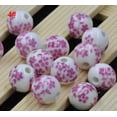 thumbnail image 1 of U8MO 4/20pc 12mm Blue And White Porcelain Ceramic Round Loose Beads Jewelry Making-4#-20pcs, 1 of 9
