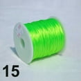 thumbnail image 1 of U8MO 40 Meters Nylon Chinese Satin Silk Knot Cord 2mm RATTAIL Thread Necklace Spool-15# Light Green, 1 of 9