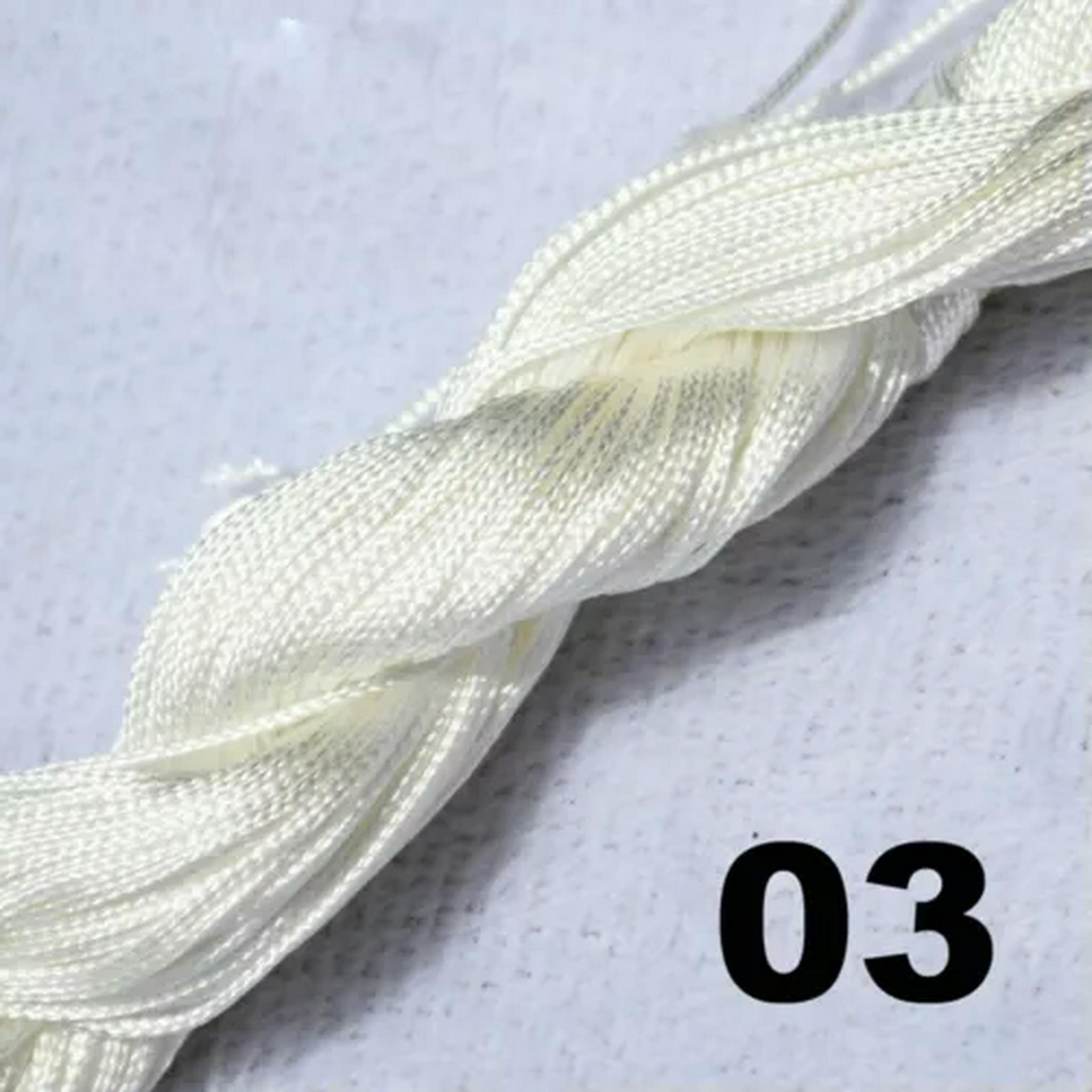 Pamo String U8MO 40 Meters Nylon String Chinese Knotting Thread A 1mm Macrame ...