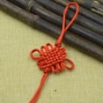 thumbnail image 1 of U8MO 5/10pc Handwork Chinese Knot Pendant Craft Gift Jewelry Making DIY Accessory-red-5pcs, 1 of 8