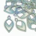 thumbnail image 1 of U8MO 5/10pcs 201 Stainless Steel Filigree Pendants Colorful Dangle Charms DIY Earring-Leaf-#78-5pcs, 1 of 2