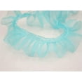 thumbnail image 1 of U8MO 5 Meters Ruffle Pleated Organza Lace Ribbon Trim 25mm Sewing Wedding Colour-Sky Blue, 1 of 9