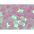 thumbnail image 1 of U8MO 5000 Flat Mini Flowers 6mm Loose sequins Paillettes Sewing Wedding Craft-Pink, 1 of 2