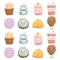 thumbnail image 1 of U8MO 50x Resin Drink Bottle Basket Biscuit Cheese Charm Cabochons for Jewelry Making, 1 of 6