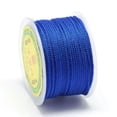 thumbnail image 1 of U8MO 54.68 yards/Roll 1.5~2mm Nylon Threads Milan Twisted Cords Jewelry Craft Threads-Blue, 1 of 3