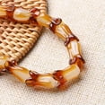 thumbnail image 1 of U8MO 5PCS 20x10mm Cabbage Handmade Lampwork Glass Loose Beads lot for Jewelry Making-Brown, 1 of 4