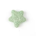 thumbnail image 1 of U8MO 20/23/40mm Starfish Natural Volcano Lava Stone Loose Beads DIY Earring Findings-Light Green-23X23X8mm, 1 of 8