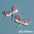thumbnail image 1 of U8MO 5pcs Enamel Metal Loose Dangle Drop Pendants Beads Charms For Jewelry Making-62411, 1 of 5
