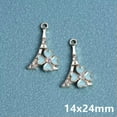thumbnail image 1 of U8MO 5pcs Enamel Metal Loose Dangle Drop Pendants Beads Charms For Jewelry Making-62428, 1 of 5