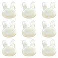 thumbnail image 1 of U8MO 5x Natural Shell Cute Rabbit Bunny Beads for Jewelry Making Crafting Accessories, 1 of 6