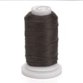 thumbnail image 1 of U8MO 76 Yards/Roll 1mm Flat Waxed Polyester Cords Leather Craft Sewing String Threads-Coffee, 1 of 2
