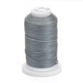 thumbnail image 1 of U8MO 76 Yards/Roll 1mm Flat Waxed Polyester Cords Leather Craft Sewing String Threads-Gray, 1 of 2