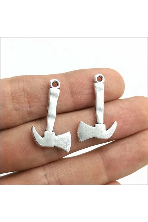8/20/50/100X Alloy Hatchet Axe Charm Pendants Jewelry Making DIY 27x15mm-8pcs